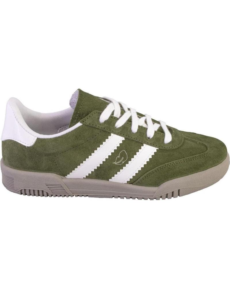 Sportif pour Femme ROAL 39010 ZAPATILLAS CASUAL DE MUJER ANTE SERRAJE KAKI