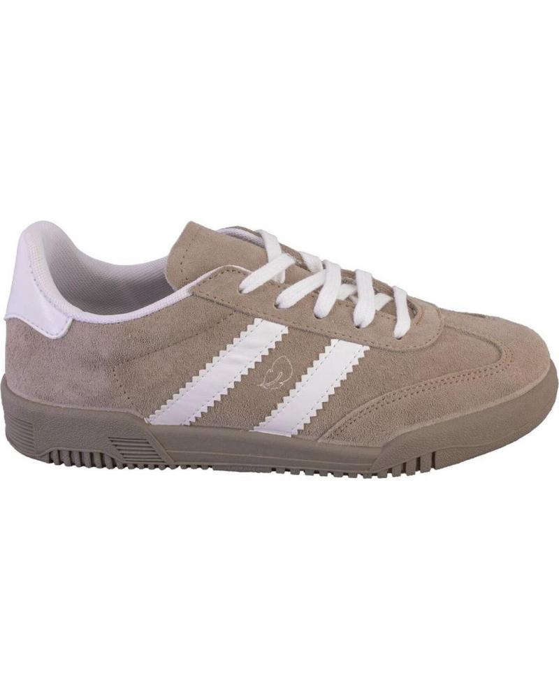 Sportif pour Femme ROAL 39010 ZAPATILLAS CASUAL DE MUJER ANTE SERRAJE BEIGE