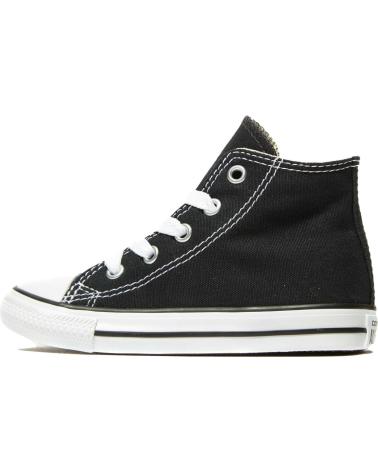 Scarpe per Bambina e Bambino CONVERSE ZAPATILLAS SNEAKERS CHUCK TAYLOR CORE HI PARA NINOS UNISEX E NEGRO