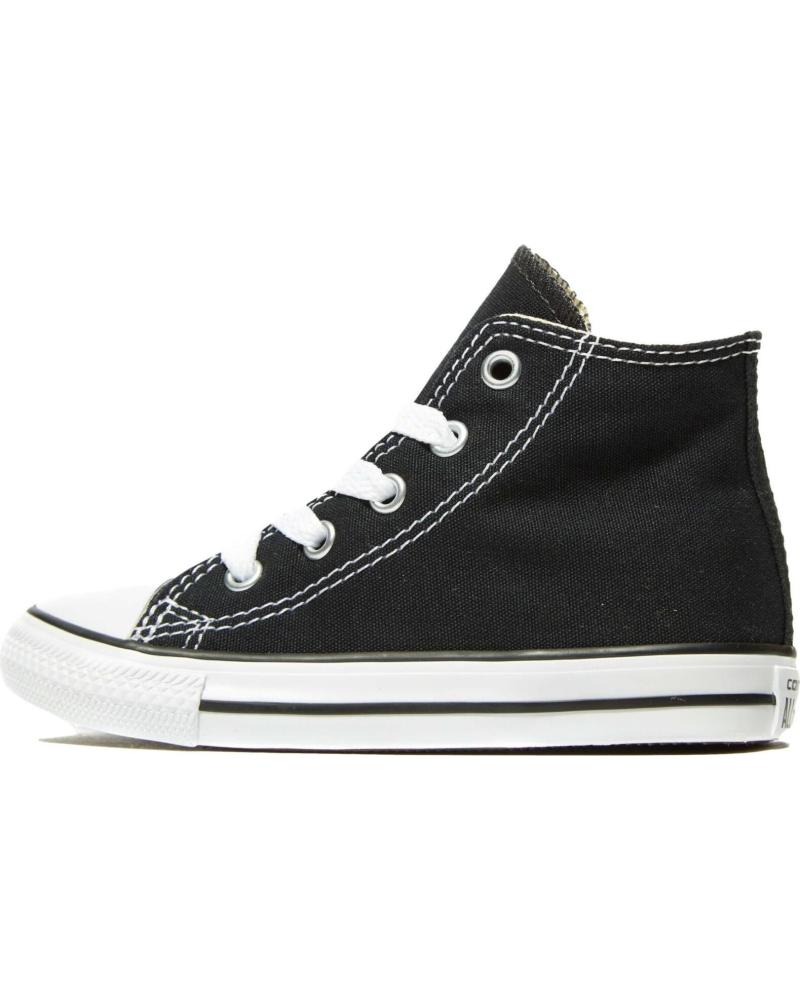 Scarpe per Bambina e Bambino CONVERSE ZAPATILLAS SNEAKERS CHUCK TAYLOR CORE HI PARA NINOS UNISEX E NEGRO