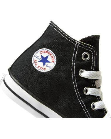 Scarpe per Bambina e Bambino CONVERSE ZAPATILLAS SNEAKERS CHUCK TAYLOR CORE HI PARA NINOS UNISEX E NEGRO