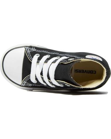 Scarpe per Bambina e Bambino CONVERSE ZAPATILLAS SNEAKERS CHUCK TAYLOR CORE HI PARA NINOS UNISEX E NEGRO