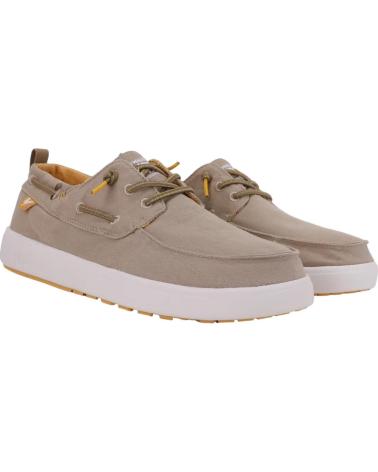 Schuhe für Herren walk in pitas ZAPATO NAUTICO DE HOMBRE MAUI DE - BEIGE BEIGE