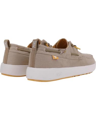 Schuhe für Herren walk in pitas ZAPATO NAUTICO DE HOMBRE MAUI DE - BEIGE BEIGE