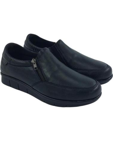 Schuhe für Damen 48 HORAS ZAPATOS OTONO INVIERNO MUJER 48HRS CREMALLERA 320702 NEGRO
