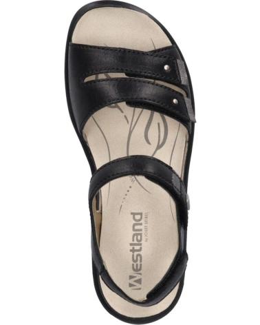Sandalias de Mujer WESTLAND ANNECY-02 PIEL NEGRA NEGRO