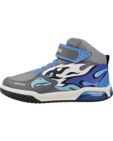 Sportivo per Bambino GEOX ZAPATILLAS NINO MODELO J INEK B COLOR GRIS C0415