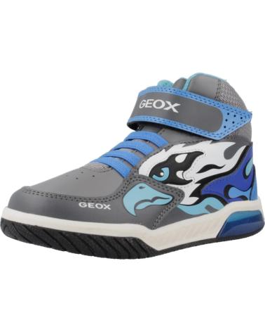 Sneaker für Junge GEOX ZAPATILLAS NINO MODELO J INEK B COLOR GRIS C0415