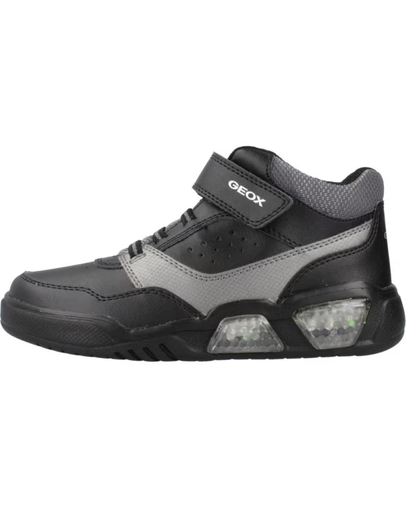 GEOX Zapatillas Illuminus en negro para ninos J ILLUMINUS BOY