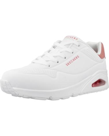 Sportif-De-Mujer-SKECHERS-ZAPATILLAS-MUJER-MODELO-177092S-COLOR-WCRL-BLANCO