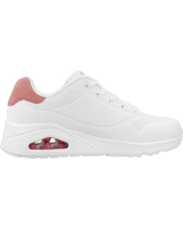 Sportif-De-Mujer-SKECHERS-ZAPATILLAS-MUJER-MODELO-177092S-COLOR-WCRL-BLANCO