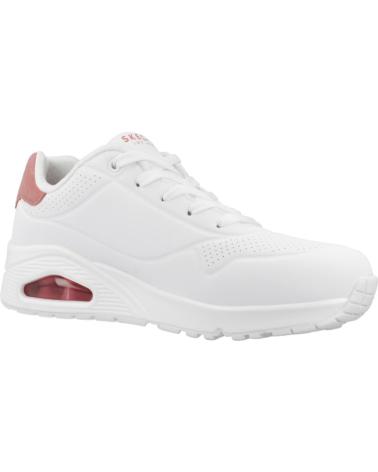 Sportif-De-Mujer-SKECHERS-ZAPATILLAS-MUJER-MODELO-177092S-COLOR-WCRL-BLANCO