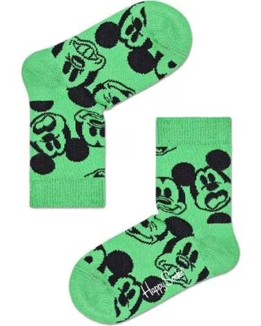 HAPPY SOCKS KINDER SOCKEN MICKEY MOUSE KDNY01 7300 GRÜN VERDE