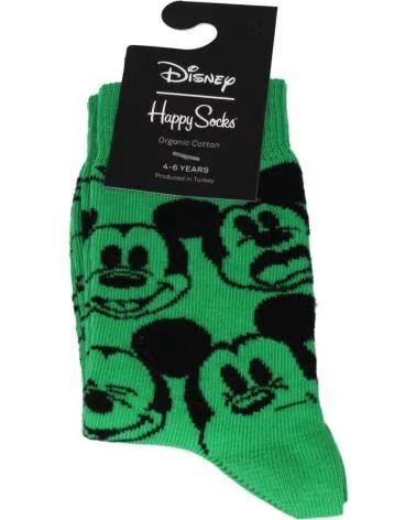HAPPY SOCKS KINDER SOCKEN MICKEY MOUSE KDNY01 7300 GRÜN VERDE