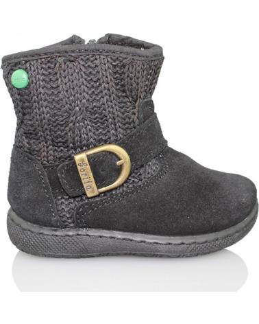 Botas de Niña GORILA ANTE LANA NEGRO