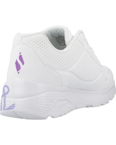 Sportivo per Bambina SKECHERS ZAPATILLAS NINA MODELO UNO LITE COLOR BLANCO WLPR