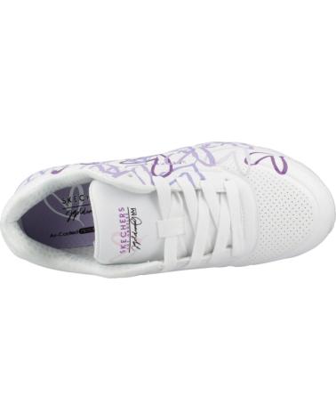 Sportivo per Bambina SKECHERS ZAPATILLAS NINA MODELO UNO LITE COLOR BLANCO WLPR