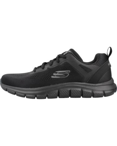 BASKETS SKECHERS TRACK BROADER NOIRES POUR HOMME BBK