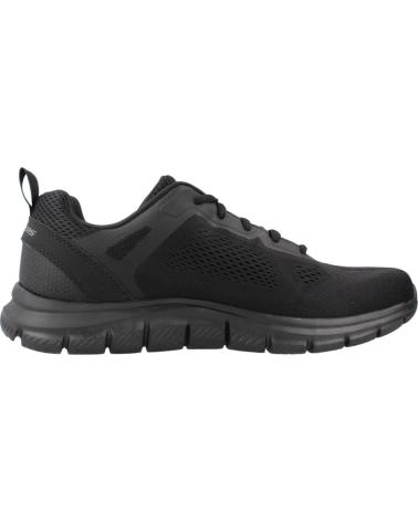 BASKETS SKECHERS TRACK BROADER NOIRES POUR HOMME BBK
