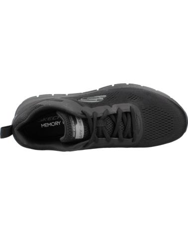 BASKETS SKECHERS TRACK BROADER NOIRES POUR HOMME BBK