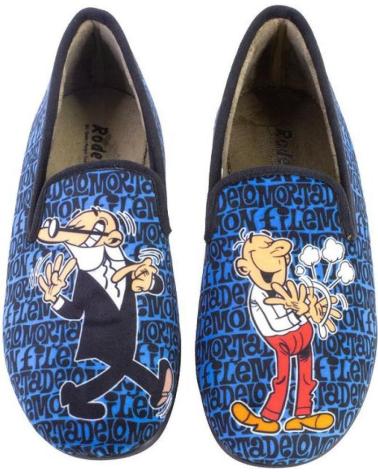 Hausschuhe-De-Hombre--RODEVIL-500-MORTADELO-ZAPATILLAS-DE-CASA-CERRADA-DE-HOMBRE-A-AZUL-MARINO