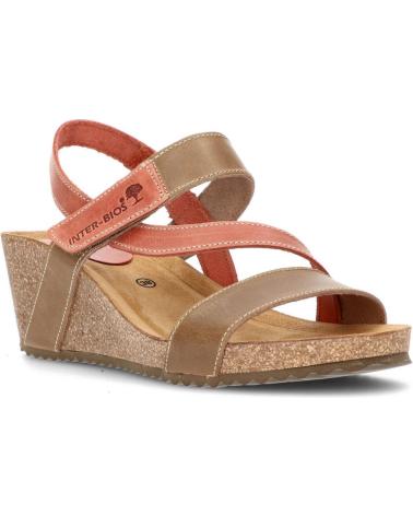 Sandalias de Mujer INTERBIOS SANDALIAS COMODAS CUNA 2019 BEIGTEJA