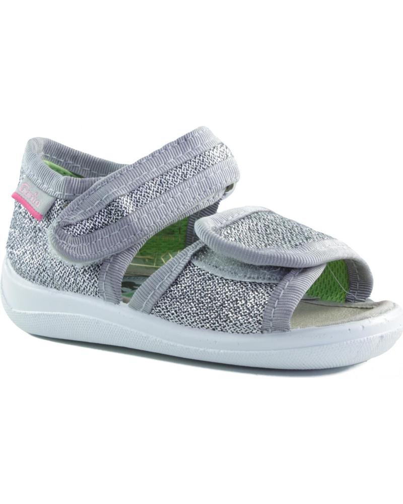 Sandalias de Niña GORILA PARTY SUNNY PLATA