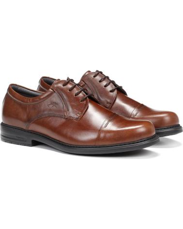 FLUCHOS ZAPATOS DE VESTIR HOMBRE MODELO 8468 COLOR MARRON LIBANO