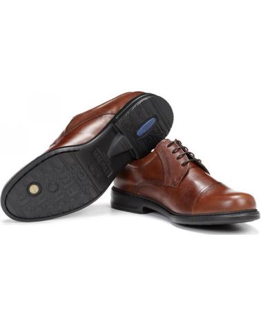 FLUCHOS ZAPATOS DE VESTIR HOMBRE MODELO 8468 COLOR MARRON LIBANO