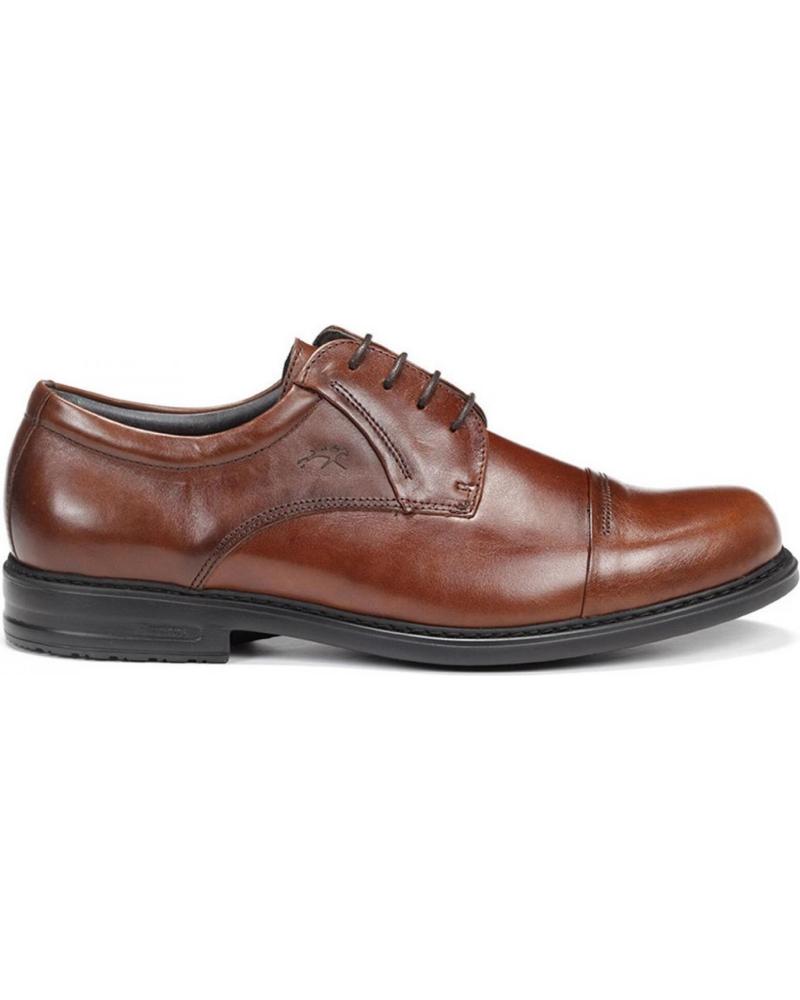 FLUCHOS ZAPATOS DE VESTIR HOMBRE MODELO 8468 COLOR MARRON LIBANO