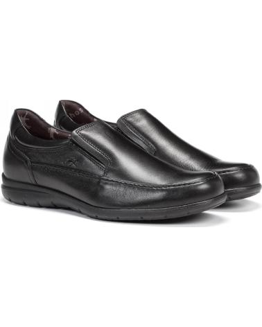 Bottes pour Homme fluchos LUCA 8499 ZAPATOS SIN CORDONES DE PIEL PARA HOMBRE NEGRO