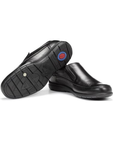 Bottes pour Homme fluchos LUCA 8499 ZAPATOS SIN CORDONES DE PIEL PARA HOMBRE NEGRO