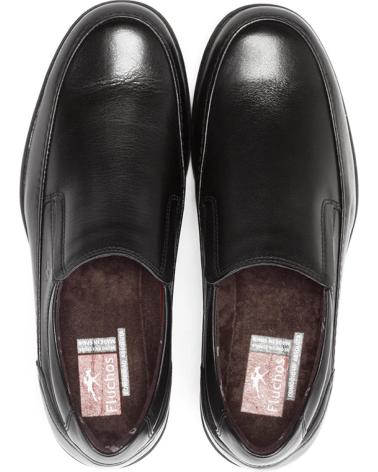 Bottes pour Homme fluchos LUCA 8499 ZAPATOS SIN CORDONES DE PIEL PARA HOMBRE NEGRO