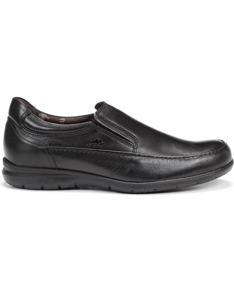 Bottes pour Homme fluchos LUCA 8499 ZAPATOS SIN CORDONES DE PIEL PARA HOMBRE NEGRO