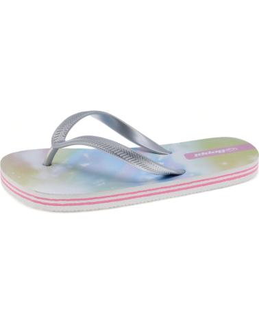 Zehansandalen für Mädchen BEPPI 2206120 SILVER