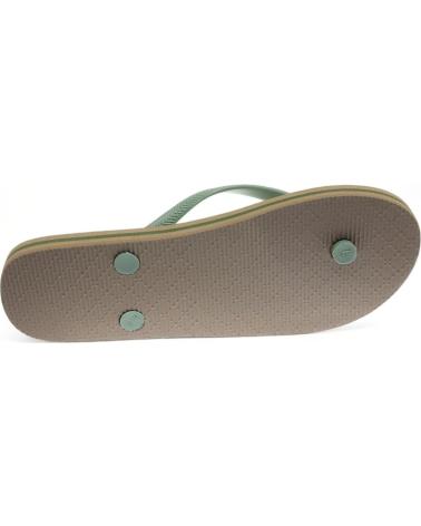 Woman Flip flops BEPPI 2206362 KHAKI