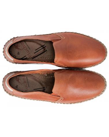 Mocasines de Hombre FLUCHOS MOCASINES HOMBRE MODELO 8674 COLOR NARANJA COTTO COTTO