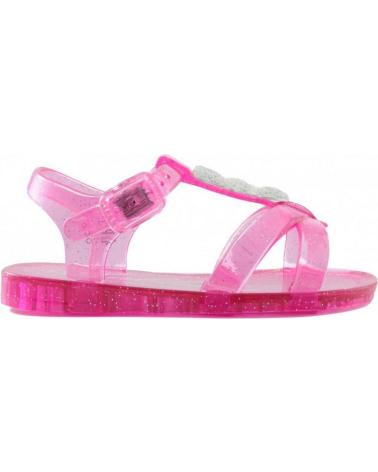 girl Sandals PABLOSKY TRANSPARTENTE AGUA NINA SANDALIA ROSA
