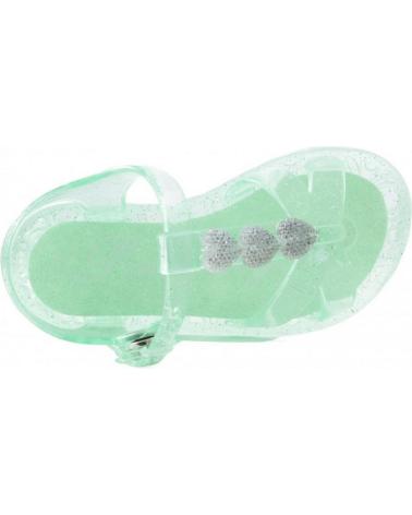 Sandalias de Niña PABLOSKY TRANSPARTENTE AGUA NINA SANDALIA VERDE