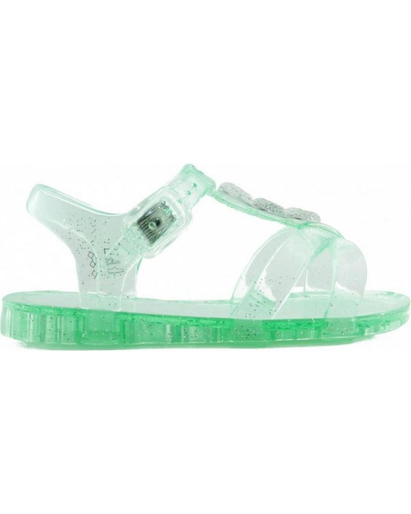 Sandalias de Niña PABLOSKY TRANSPARTENTE AGUA NINA SANDALIA VERDE