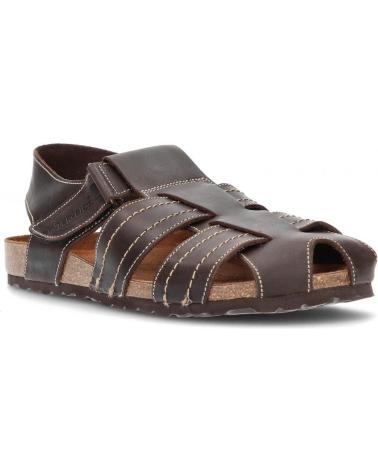 INTERBIOS SANDALIAS CERRADA MOKA