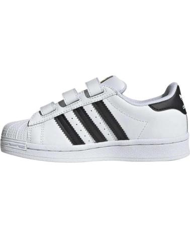 Sportif pour Fille et Garçon ADIDAS B26070 SUPERSTAR CF C FTWWHT-CBLACK-FTWWHT