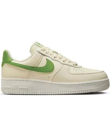 Woman and Man and girl and boy Trainers NIKE AIR FORCE 1 07 NEXT NATURE BEIGE SNEAKERS