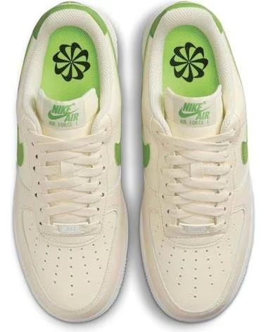 Woman and Man and girl and boy Trainers NIKE AIR FORCE 1 07 NEXT NATURE BEIGE SNEAKERS