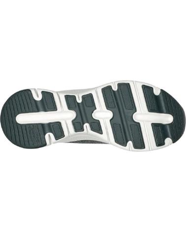 Esportes--De-Mujer-SKECHERS-149414-ZAPATILLAS-CASUAL-DE-MUJER-GRIS-Y-VERDE