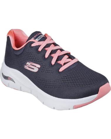 Sneaker für Damen SKECHERS 149057 ZAPATILLAS CASUAL DE MUJER AZUL MARINO Y ROS AZUL MARINO Y ROSA