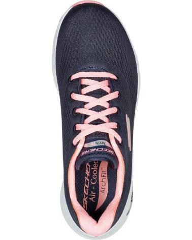 Sneaker für Damen SKECHERS 149057 ZAPATILLAS CASUAL DE MUJER AZUL MARINO Y ROS AZUL MARINO Y ROSA