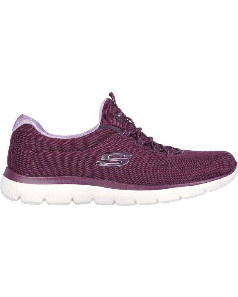 Sapatilhas de Mulher SKECHERS ZAPATILLA MUJER ROJO
