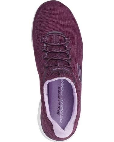 Sapatilhas de Mulher SKECHERS ZAPATILLA MUJER ROJO