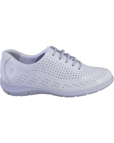 Esportes  de Mulher SUAVE 3603 ZAPATILLAS CASUAL DE MUJER PIEL BLANCO